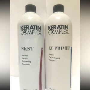 Keratin Complex Natural Smoothing Treatment Kit 16 Oz. Sealed